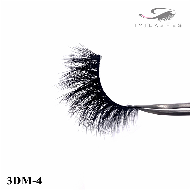Best 3d natural mink strip lashes private lable - A