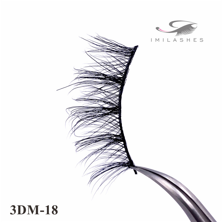 Luxury 100 3D real mink lashes manufacturer - A