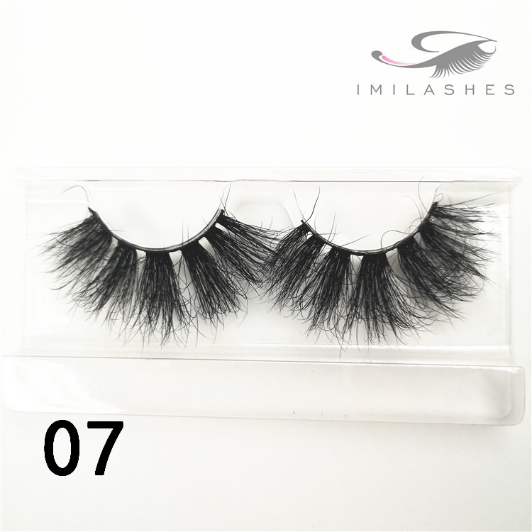 3d natural mink strip eyelash manufacturers in china-  A