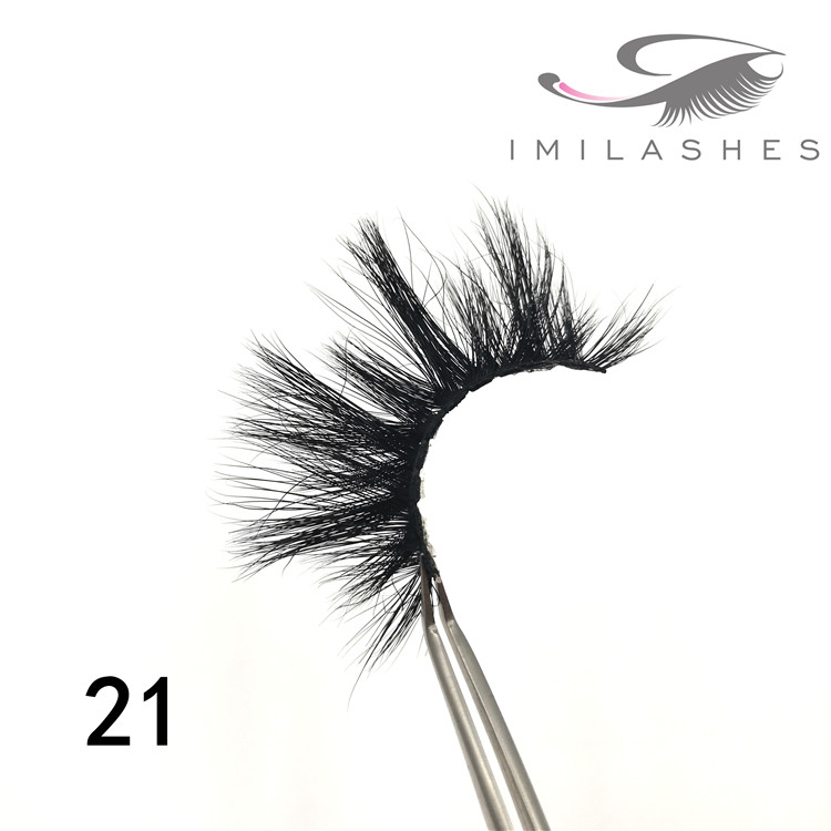 Beauty 25mm long mink lashes wholesale - A
