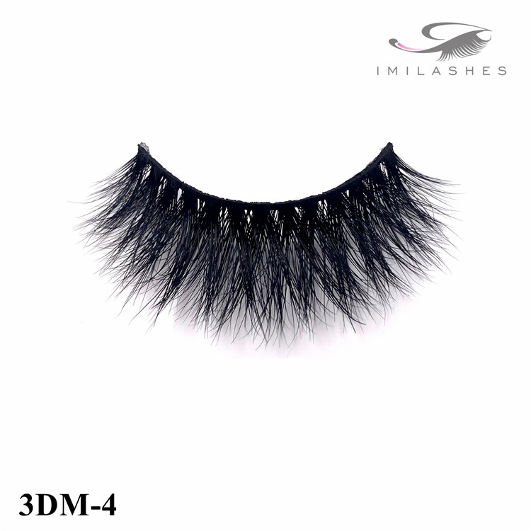 Best 3d natural mink strip lashes private lable - A