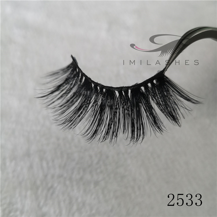 Wholesale high quality 5D mink lashes 25 mm false eyelashes-V