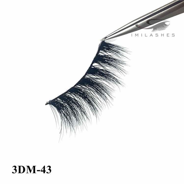 3D mink eyelash extension supplies and artificial eyelashes price-D