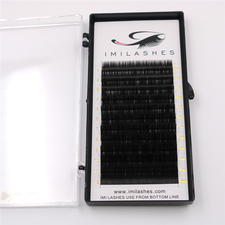 Beautiful ellipse flat eyelash extensions supplies - A