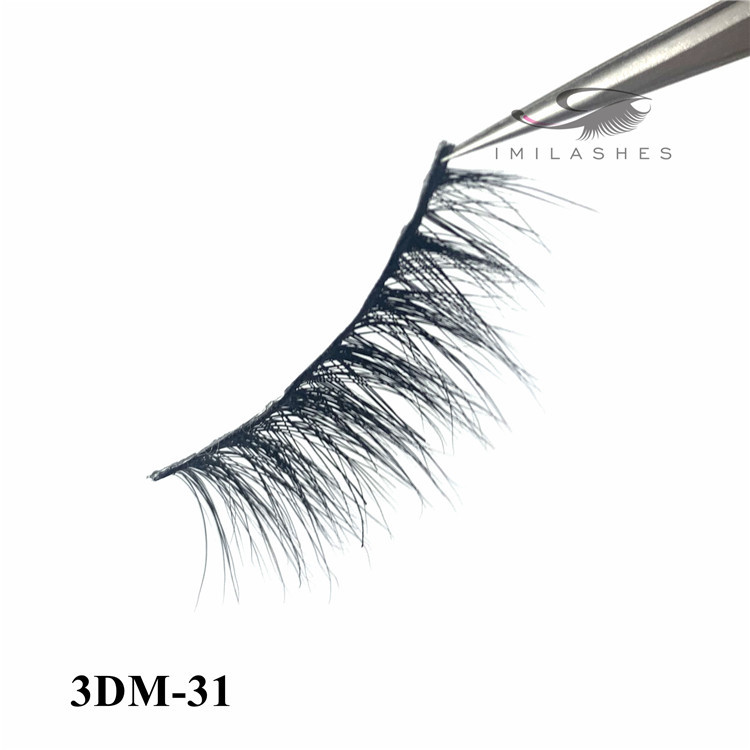 Natural 3d real mink lashes wholesale - A