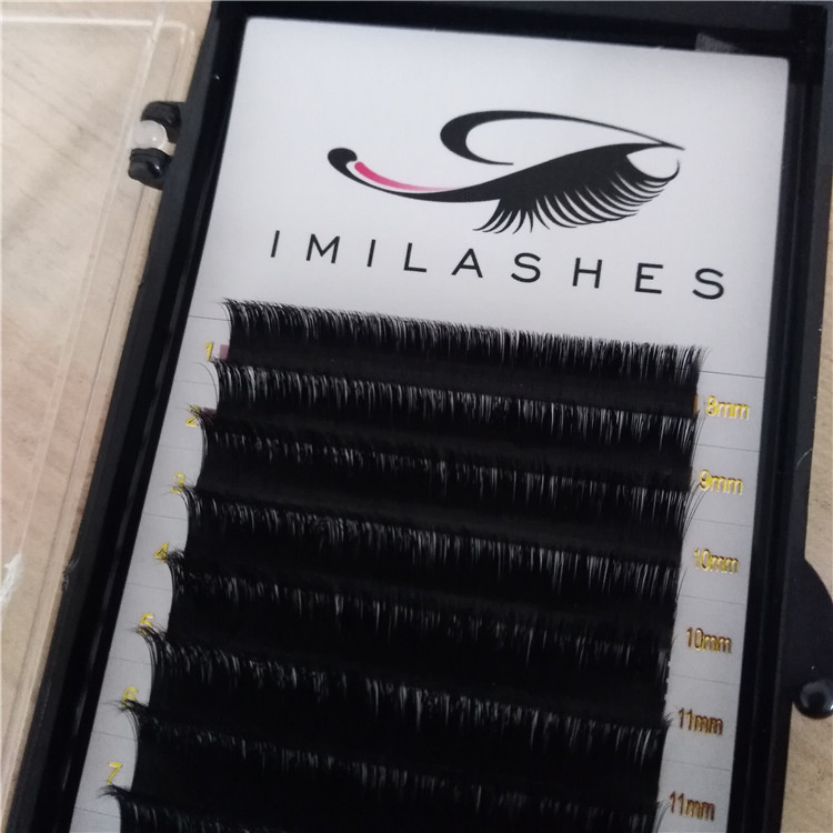 Automatic blooming flower volume lashes wholesale-V