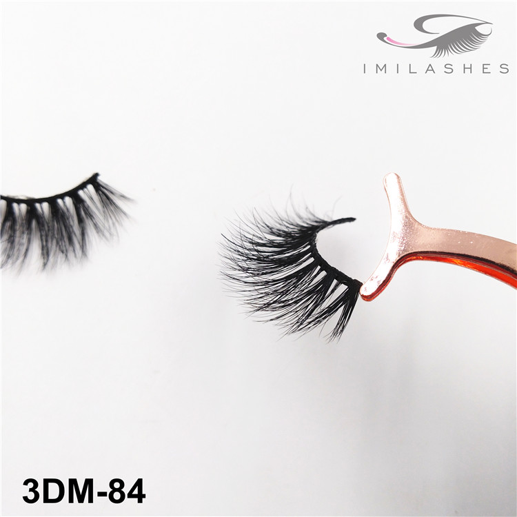 Handmade wispy natural look fake lashes wholesale-V 