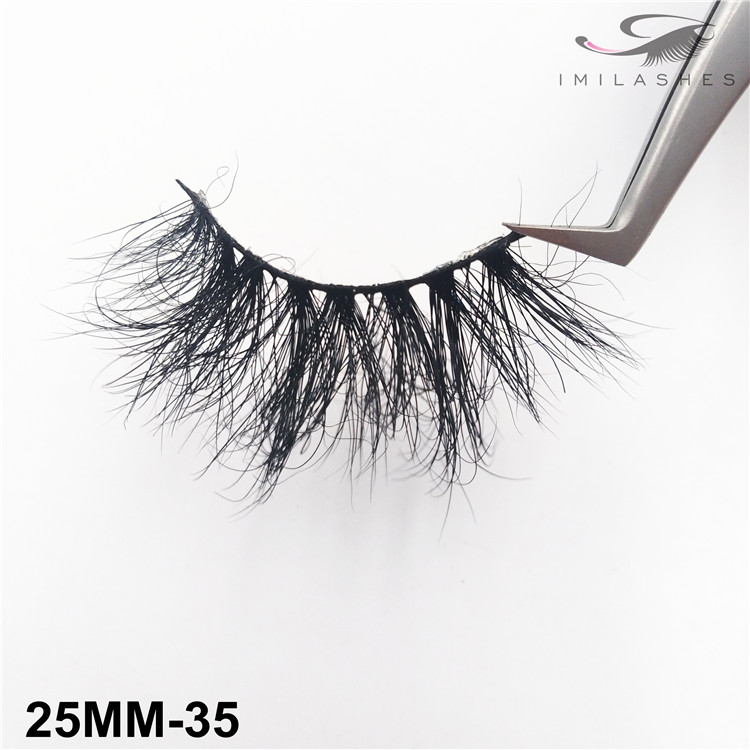 Professional reusable mink lashes wholesale-V
