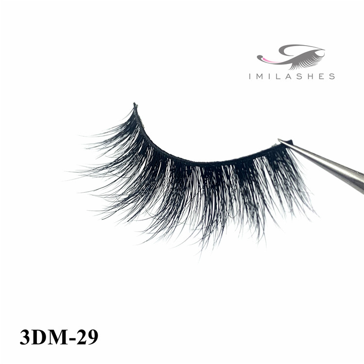 Chinese real 3D mink strip lashes wholesale - A