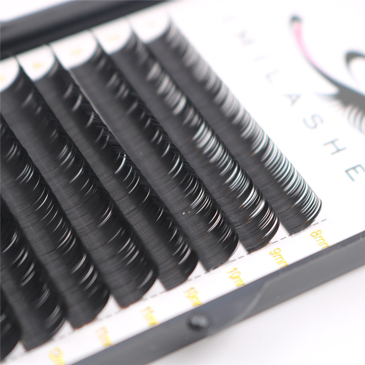 0.15 classic mink eyelash hybrid natural lashes factory - A