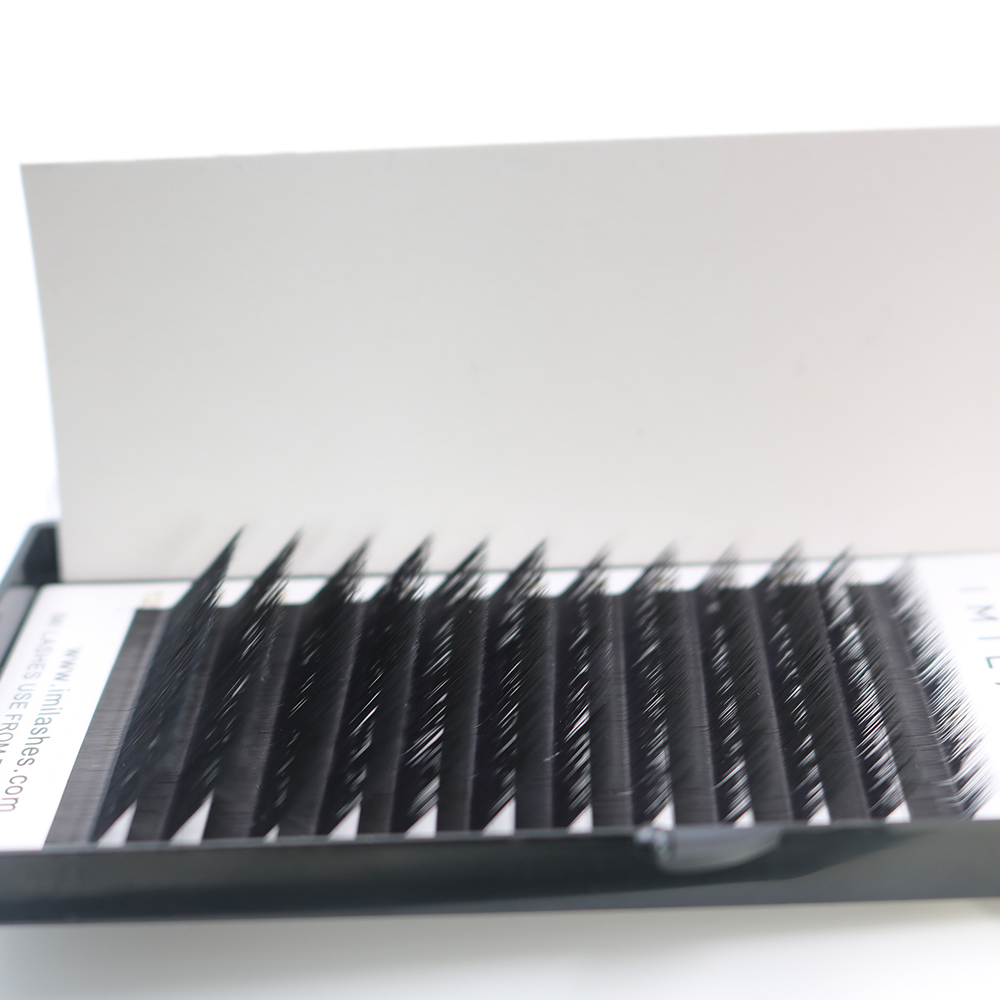 Wholesale heat bonded L eyelash extensions vendor-L