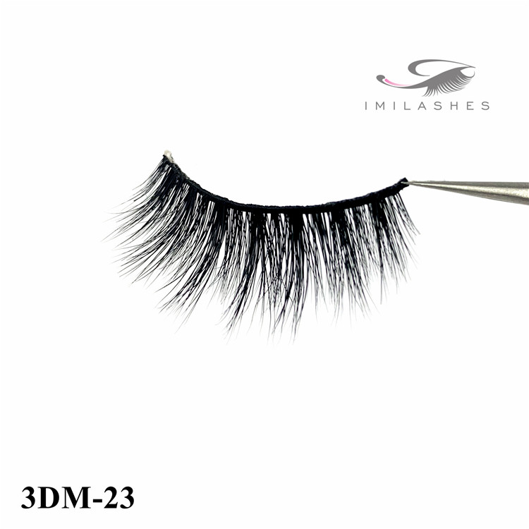 Real mink strip eyelashes wholesale factory - A 