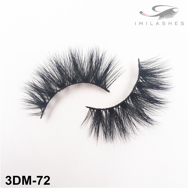 Reusable waterproof mink lashes supply-V