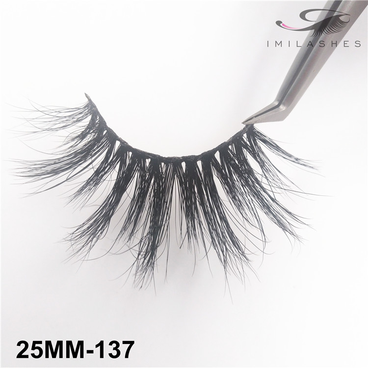 Soft reusable fluffy fake lashes vendor-V