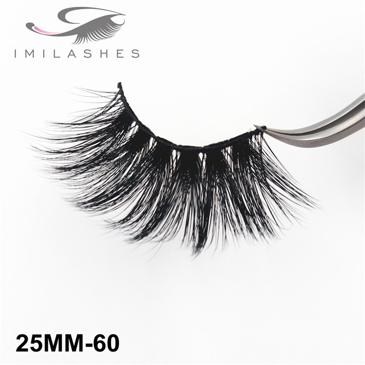 Hot sale high quality 25MM mink eyelashes supply USA -V