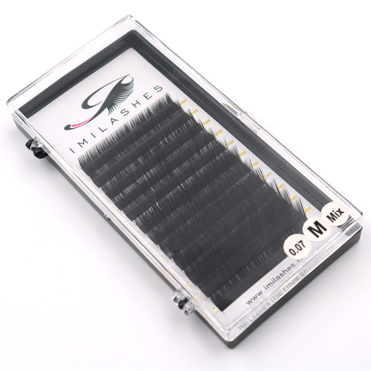 0.07 volume m curl individual eyelash extension - A