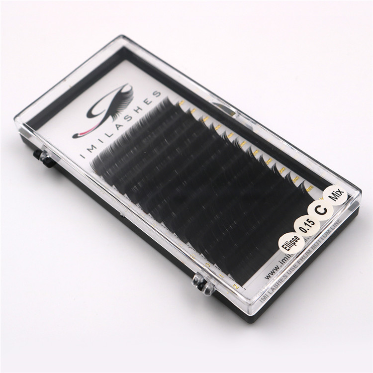 Ellipse eyelash extensions flat lashes trays manufacturer - A