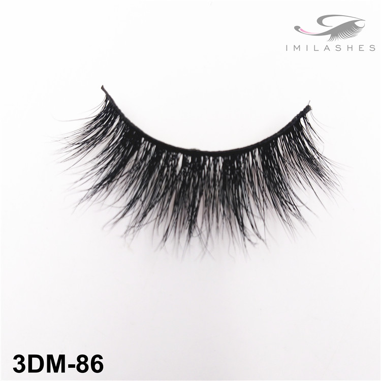 Comfortable fluffy and full mink lashes wholesale-V