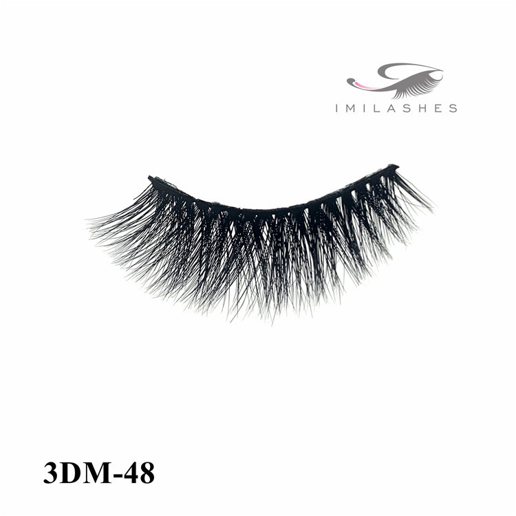 New styles flirty look 3d mink strip eyelashes supplier-L