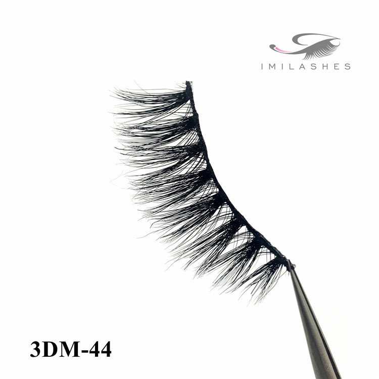 3D mink eyelash vendors list and strip eyelash wholesale distributor-D