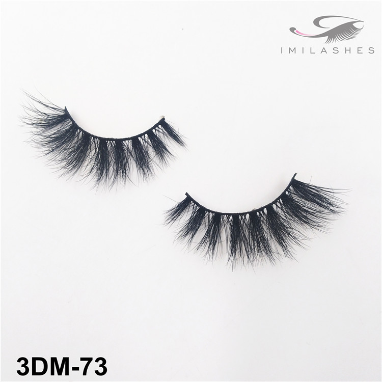 Wispy natural faux mink eyelashes wholesale-V