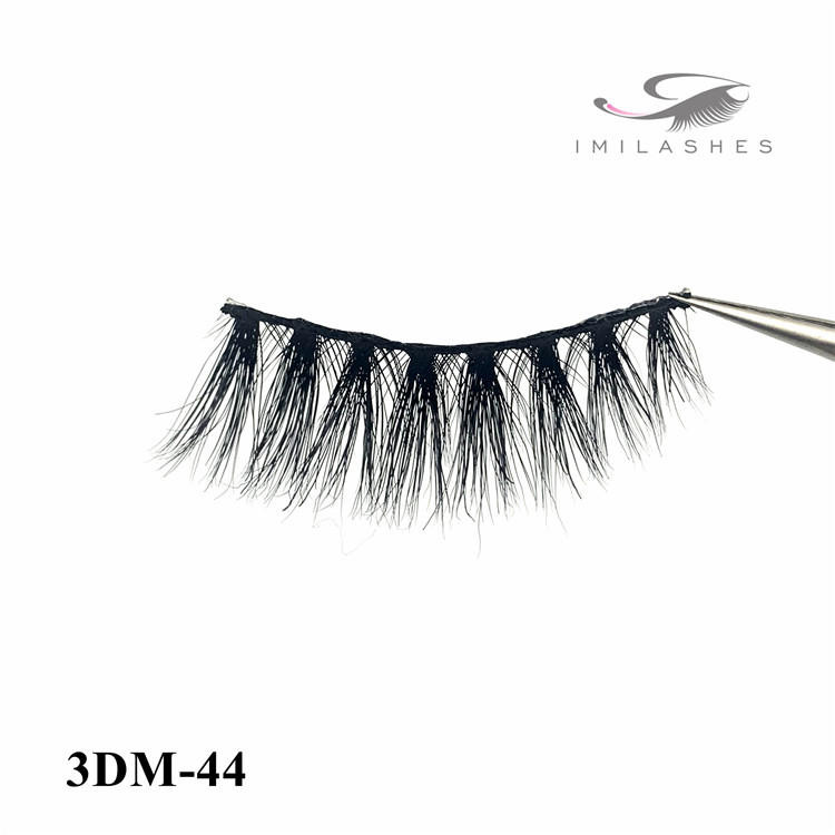 Wholesale fluffy reusable handmade fake lashes for women-V