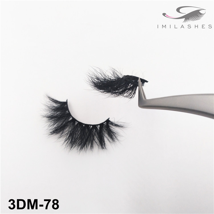 Durable reusable natural look false lashes wholesale-V