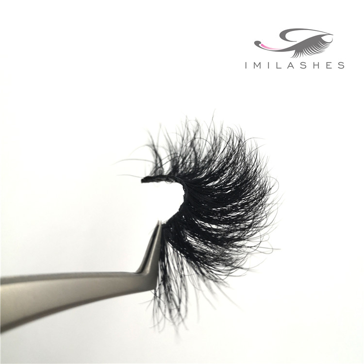 25mm big fake real mink eyelashes manufacturer - A