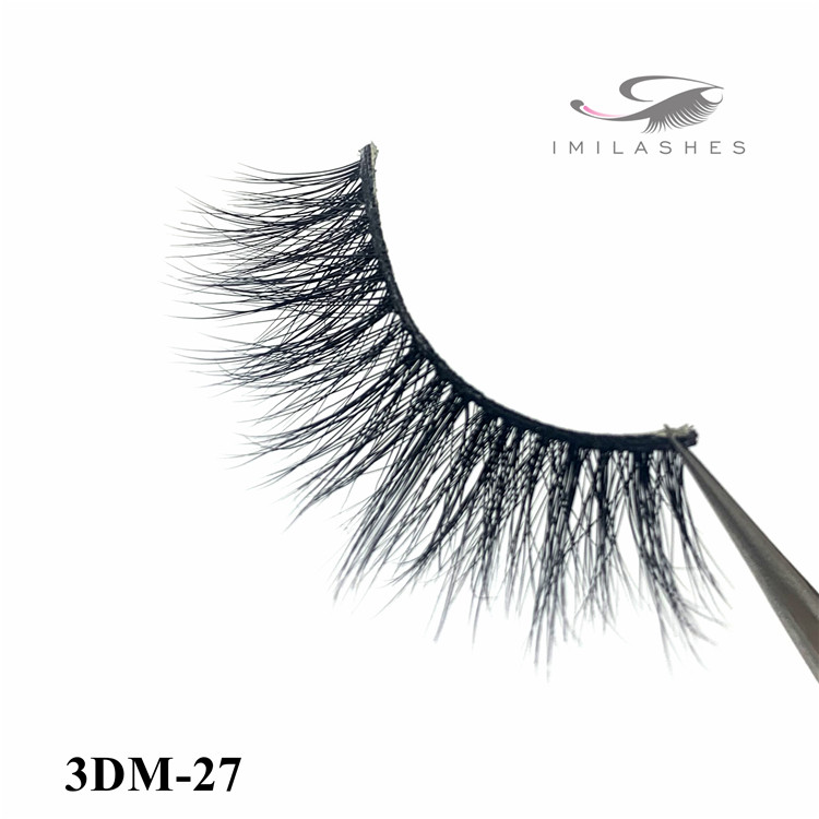 Real Mink luxurious lightweight fake eye lashes wholesale-V