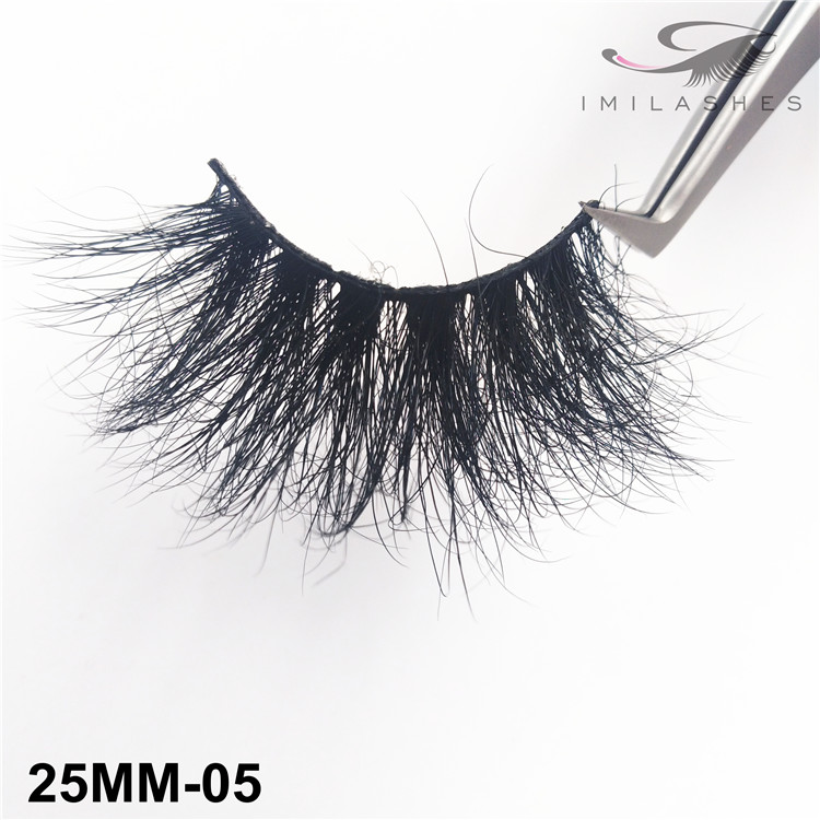 Voluminous look long false lashes bulk wholesale-V