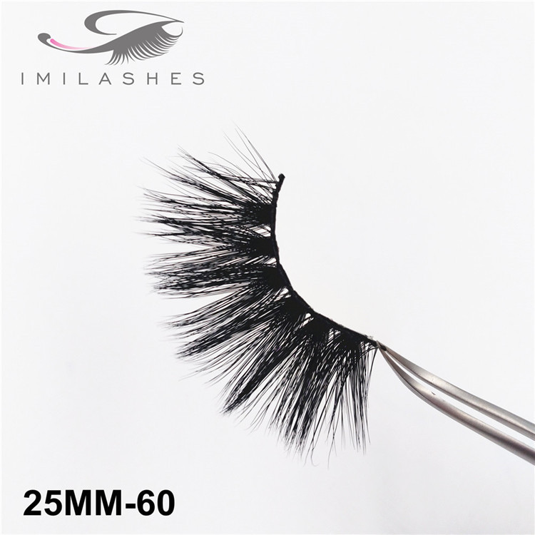 Hot sale high quality 25MM mink eyelashes supply USA -V