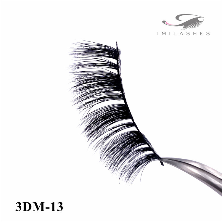 Wholesale good false 3D strip mink eyelashes - A