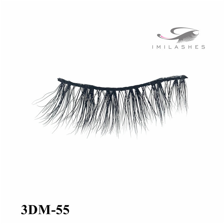 Cruelty free 3D mink eyelashes package box with your logo-L