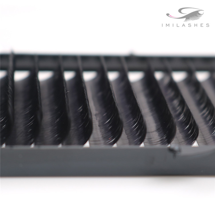 Premium natural semi permanent eyelashes wholesale-V