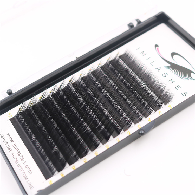 Professional salon use L curl individual lash extensions wholesale-V ...