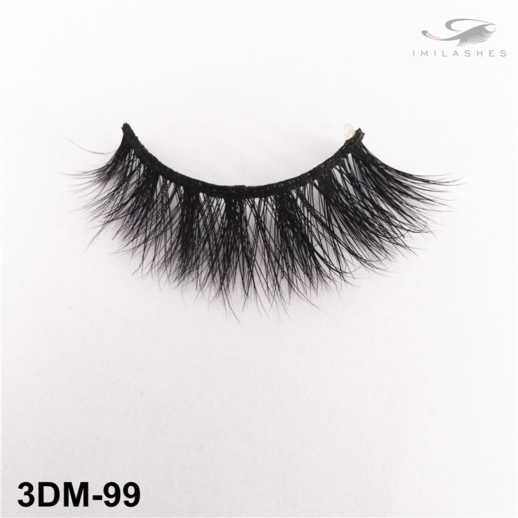 3D mink natural handmade eyelashes wholesale-V 