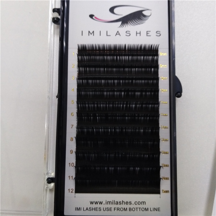 Individual classical 0.12 C curl lashes supply-V