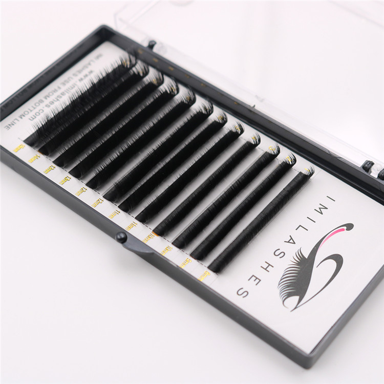 Easy fan blooming lash extensions supply to beauty salon-V