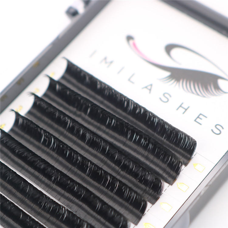 Real high quality easy fan blooming lashes wholesale-V