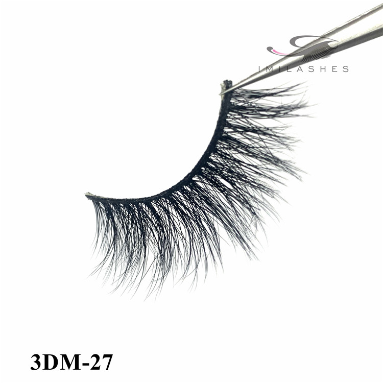 Real Mink luxurious lightweight fake eye lashes wholesale-V