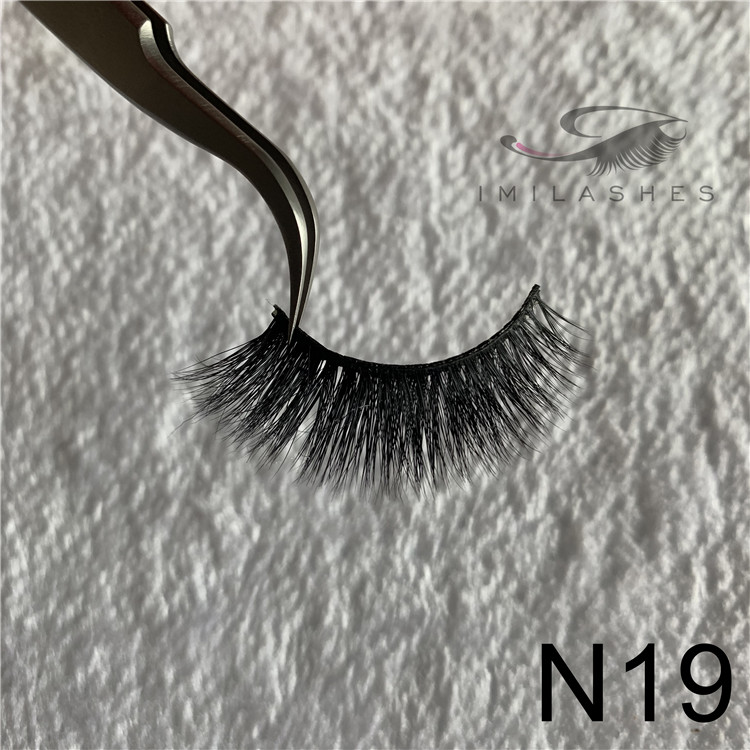 Real 3d mink fur eyelash extensions wholesale