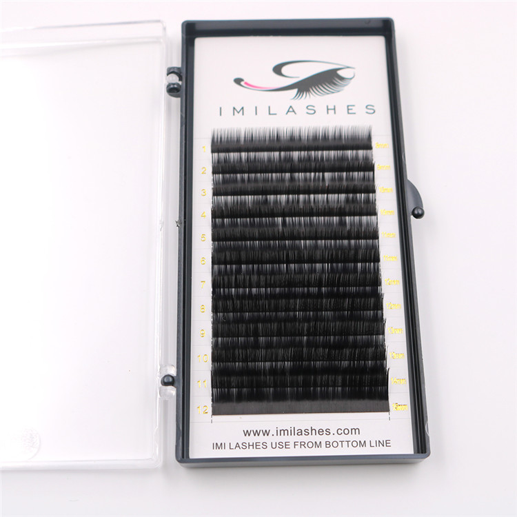 Russian volume high quality soft lash extensions wholesale-V