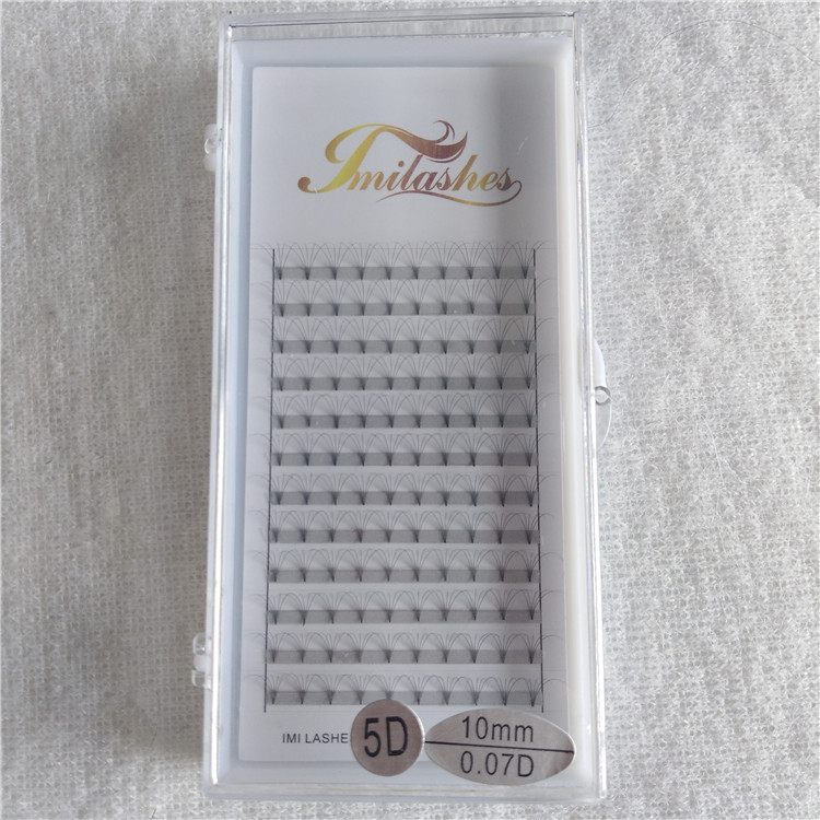 Premade 5D fans volume eyelash extensions wholesale-V