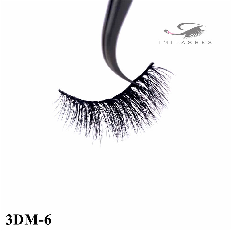 High quality fluffy thick faux mink eyelashes supply-V