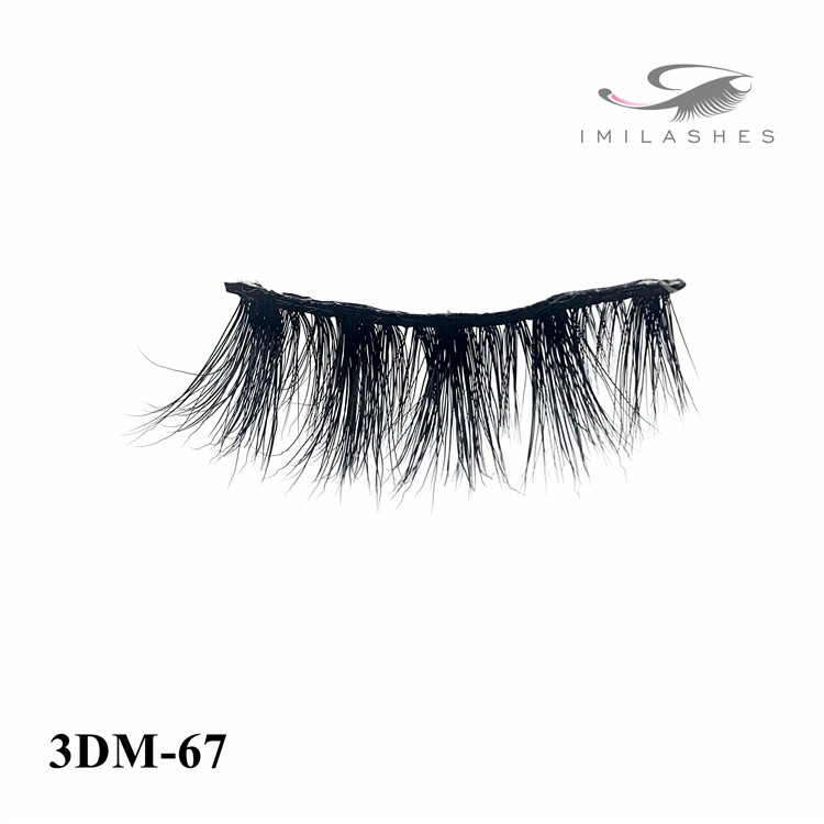 3D faux mink false eyelashes natural oem packaging-L