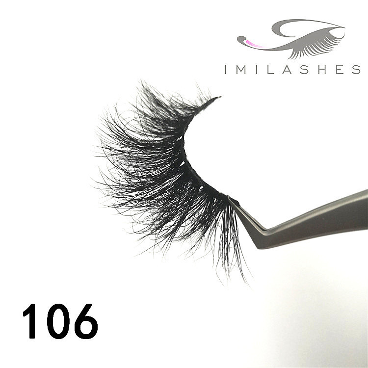 Wholesale fake natural mink lashes long permanent lashes- A