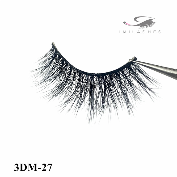 Real Mink luxurious lightweight fake eye lashes wholesale-V