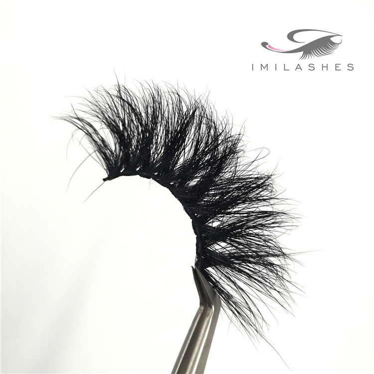 25mm big fake real mink eyelashes manufacturer - A