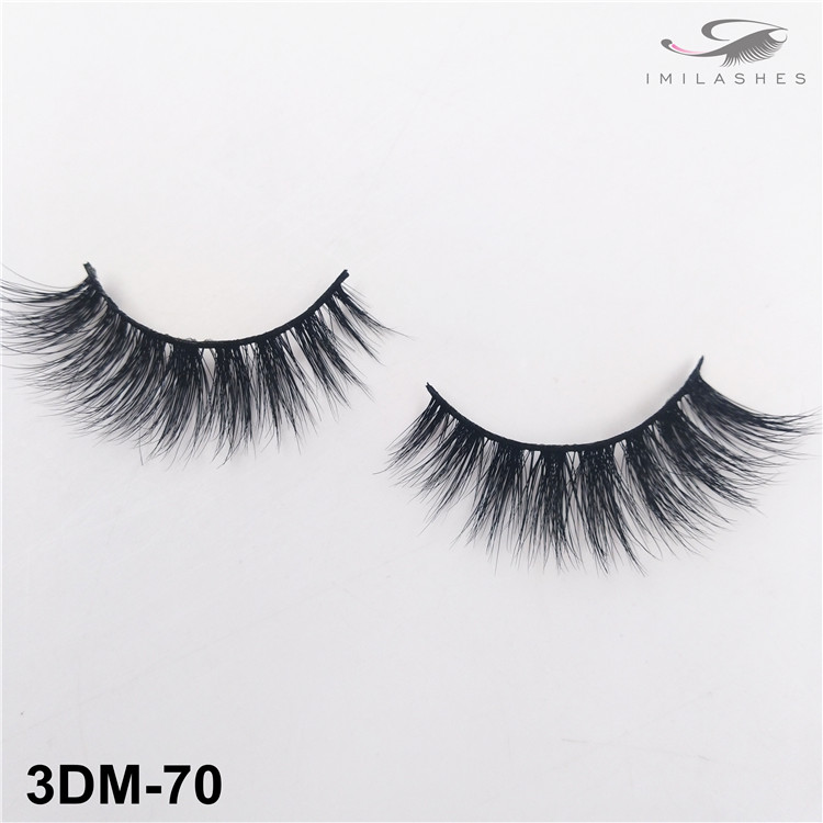 Fluffy natural look mink lashes wholesale-V 