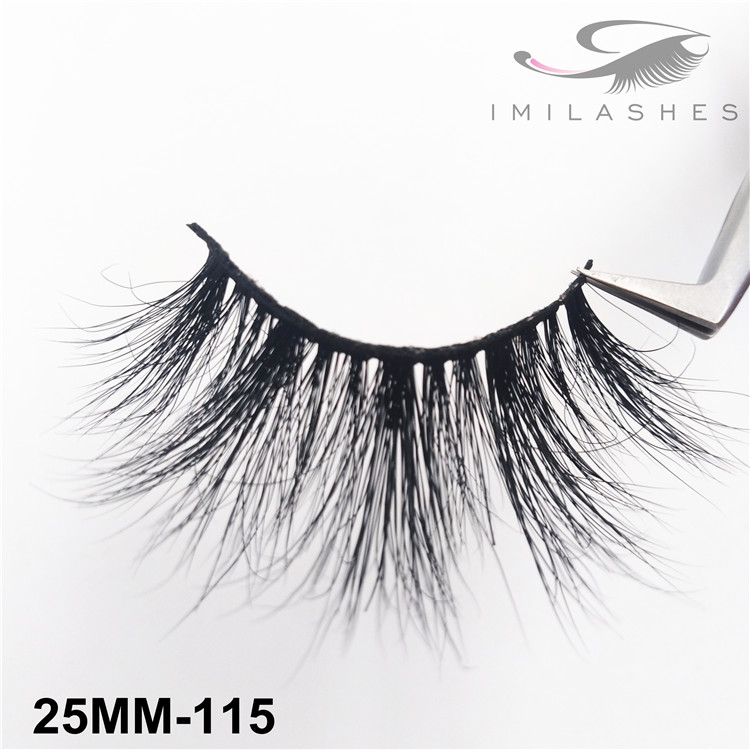 Handmade thick fluffy fake eyelashes wholesale-V